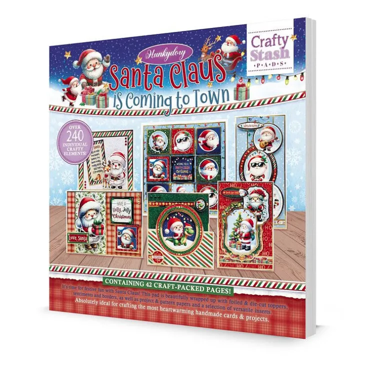 Santa Claus is Coming to Town Crafty Stash Pad